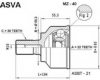 ASVA MZ-40 Joint Kit, drive shaft